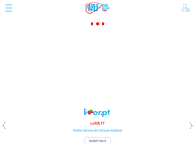 Tablet Screenshot of apef.com.pt